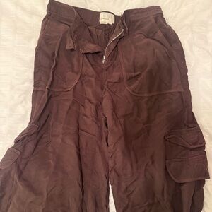 Anthropologie Chocolate Brown Pants